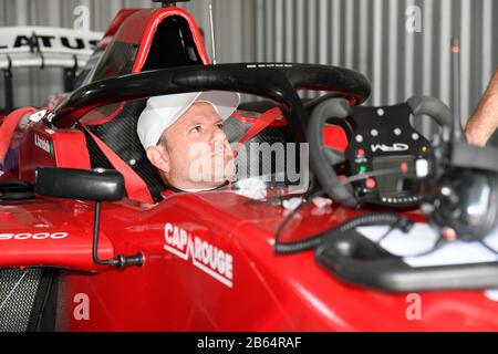 Rubens Barrichello (BH), Team BRM. S5000. Winton Test. Winton Raceway, Winton, Victoria. März 2020 Stockfoto