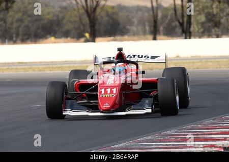 Rubens Barrichello (BH), Team BRM. S5000. Winton Test. Winton Raceway, Winton, Victoria. März 2020 Stockfoto