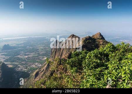 Ze Ka Bin Pagode, Myanmar, Asien. Stockfoto