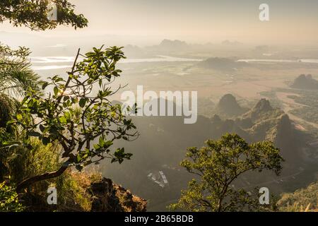 Ze Ka Bin Pagode, Myanmar, Asien. Stockfoto