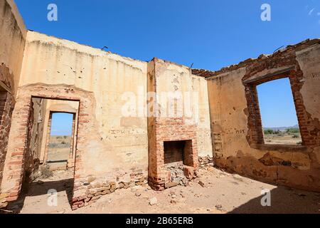 Wilson Stationmaster's Residenz Ruins, Flinders Ranges, South Australia, SA, Australien Stockfoto