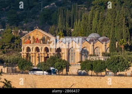 Die Kirche aller Nationen in Jerusalem, Israel Stockfoto