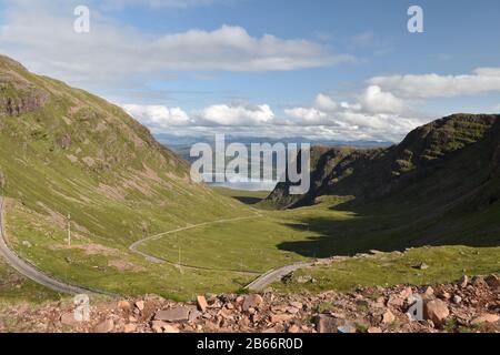 Bealach na Ba. Highland Scotland Stockfoto