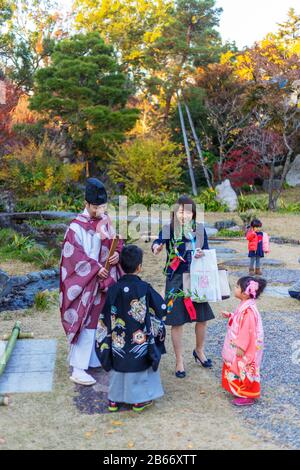 Japan, Kansai, Kyoto, Kitano Tenmangu Schrein Stockfoto