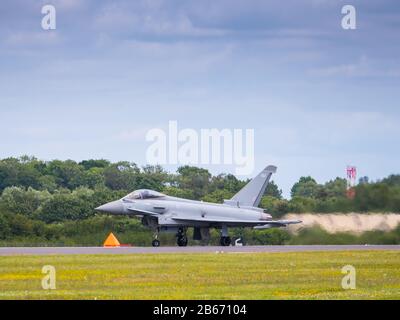 Eurofighter Typhoon FGR4 bei der RIAT 2019 Fairford Gloucestershire UK Stockfoto
