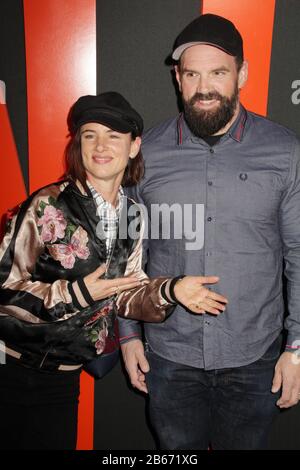 Los Angeles, USA. März 2020. Juliette Lewis, Ethan Suplee 03/09/2020 Die Special Screening von "The Hunt" fand im ArcLight Hollywood in Los Angeles statt, CA Credit: Cronos/Alamy Live News Stockfoto