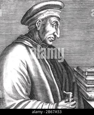 Cosimo de' MEDICI (1389-1464) italienischer Bankier und Politiker Stockfoto