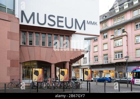 Frankfurter Museum für Moderne Kunst (MMK), Frankfurt, Deutschland Stockfoto