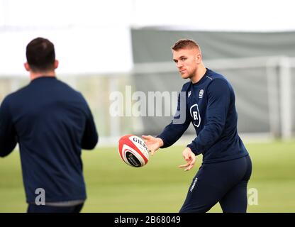 Oriam Sports Performance Center, Riccarton, Edinburgh, Schottland, Großbritannien. März, 20. Guinness Six Nations Match Away to Wales. Kredit: Eric mccowat/Alamy Live News Stockfoto