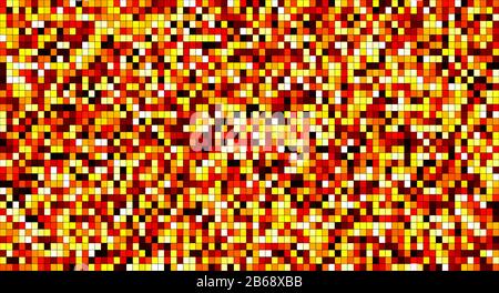 Verschiedene Farben Random Grids als abstrakter Texturhintergrund Stockfoto