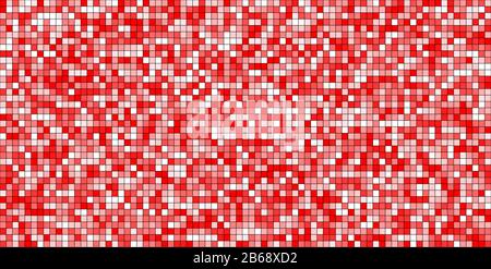 Verschiedene Farben Random Grids als abstrakter Texturhintergrund Stockfoto