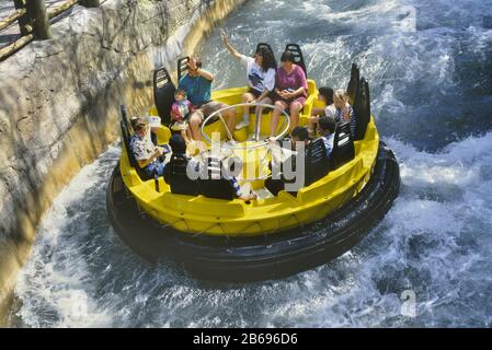 Congo River Rapids, Busch Gardens, Tampa Bay, Florida, USA. Stockfoto