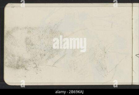 Abchlatsch der Krijttekening auf Blattrecto 6 Abchlatsch-Kreidezeichnung auf Seite 6 Rekto-Objektart : Skizzenblatt Artikelnummer: RP-T-1935-143-5 (V) Beschreibung: Blatt 5 davon aus Skizzenblatt LXII 28 bladen. Hersteller: Künstler: Isaac Israel Dating: 1875 - 1934 Körperliche Merkmale: Abchlatsch ein Kreidezeichen-Material: Papiertechnik: Abchlatsch Stockfoto