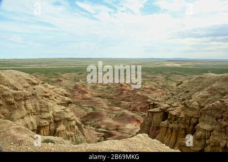 Mongolische schöne Natur und wildes Leben Stockfoto