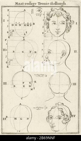 Acht Köpfe, gekennzeichnet mit I-IV-Größe proportional Tronie-yourself Lingh (Titelobjekt) Acht Köpfe, beschriftet mit I-IVMaat-anteilig Tronie-yourself Lingh (Titelobjekt) Objekttyp: Bildband Illustration Artikelnummer: RP-P-1896-A-19368-346Katalogogusreferentie: Van Eeghen 479 Aufschriften / Marken: Willem's Herausgeber, Amsterdam Druckmarke: Jan Gokerso: Jan Goku: Jan 228 Hersteller: Goken 1682 Physikalische Merkmale: Ätzmaterial: Papiertechnik: Ätzmaße: Blatt: H 157 mm × W 95 mmToelichtingIllustratie enthalten in: Goeree, Wilhelmus. Natuu Stockfoto