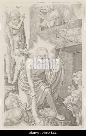 Abstieg in die Limbo-Passion Christi (Serientitel) Abstieg in voorgeborchtePassie Christi (Serientitel) Eigenschaft Typ: Bild Artikelnummer: RP-P-ob-32.168Katalogusreferentie: Neuer Hollstein Dutch 54-2 (2) Beschreibung: Christus steigt mit einem Kreuz in der Hand in die Schwebe und rettet Seelen. Hinter ihm stehen Adam und Eva. Ein Dämon. Hersteller: Druckerhersteller Jan Harmensz. Muller Zu drucken von: Lucas von Leyden (auf dem Objekt angegeben) Ort Herstellung: Amsterdam dating: 1613 bis 1622 und / oder 1800 - 1900 Physikalische Eigenschaften: Engra-Material: Papiertechnik: Enga (Druckverfahren) Messungen: PLA Stockfoto