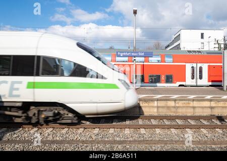 Die Deutsche Bahn Stockfoto