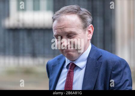 Downing Street, London. George Eustice wird zum Umweltminister im Johnson-Kabinett Reshuffle ernannt. Stockfoto