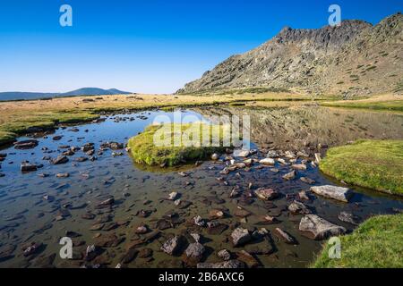 Laguna de los Pájaros Stockfoto