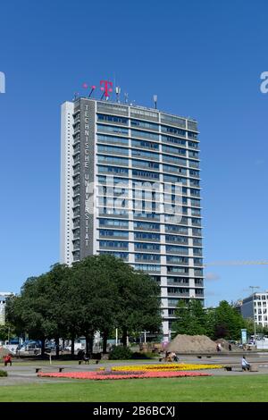 Telefunken-Hochhaus, Ernst-Reuter-Platz, Charlottenburg, Berlin, Deutschland Stockfoto