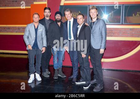 Backstreet Boys, Hamburg, Fernsehmacher, Lanz Talkshow, 19.11.2013 Stockfoto