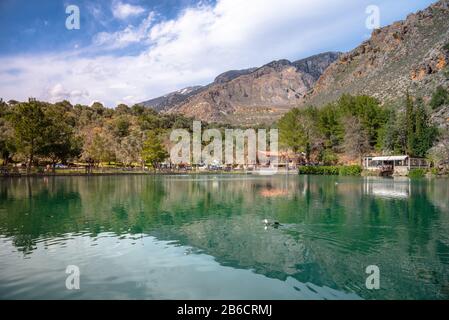 Zarosee im Frühjahr, auf Crete, Griechenland. Stockfoto