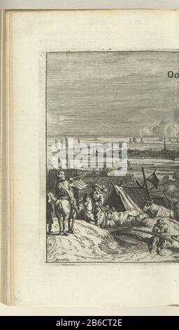 Belagerung von Ostende, 1604 Oostende (Titelobjekt) Belagerung von Ostende, 1601 bis 1604 während der Herrschaft Maurits. Hersteller : Druckmaschine: Anonymer Standort Herstellung: Nordniederland Datum: 1662 - 1664 Physikalische Eigenschaften: Ätzmaterial: Papiertechnik: Ätzmaße: Plattenkante: H 115 mm × W 130 mmToelichtingIllustratie in: A. Montanusstraße, 'T Life and Bedryf of the nobles of Orange, William the First, Maurits, Frederik Henrik, Wilhem The Second, Third Wilhem: Aengehecht with Deeds of Nassouwsche Stammes aus dem Jahr 682 zu dese tense, fünf Teile in zwei Bands, A. Montanus, Am Stockfoto