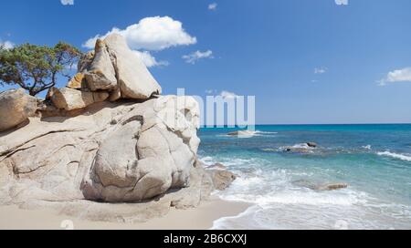 Seascape von Sardinien Stockfoto