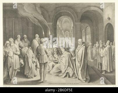 Beschneidung von Christus Beschneidung von Christus Eigenschaft Typ: Bild Artikelnummer: RP-P-1896-A-19080Katalogusreferentie: Hollstein Dutch 59Ommerking: 3 (3), drei Zustände in den RMA-Aufschriften / Marken: Sammlermarke, darunter, gestempelt: Lugt 2228 Hersteller: Druckerhersteller: Nicolaes de Bruyn (Gebäude unter Denkmalschutz): Baujahr: Nicolayn (Gebäude) Frederik de Wit (denkmalgeschütztes Gebäude) Inspiration: Hendrick Goltzius Herstellung: Druckmaschine: Niederlande Herausgeber: Amsterdam Datum: 1620 Physikalische Merkmale: Engra-Material: Papiertechnik: Engraa (Druckverfahren) Stockfoto