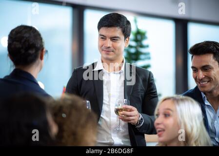 Restaurant chillen zurückhaltend elegante Lifestyle-Konzept Stockfoto