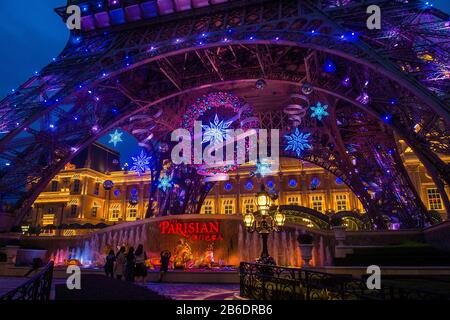 Das Pariser Hotel und Casino in Macau Stockfoto