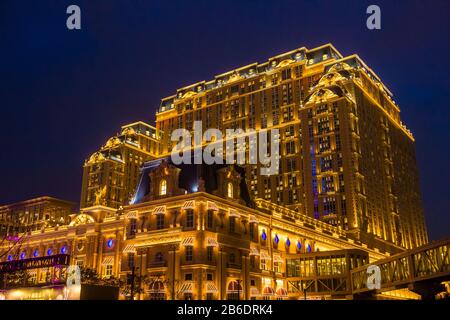 Das Pariser Hotel und Casino in Macau Stockfoto
