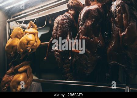 Duck im Hongkong-Stil geröstet Stockfoto