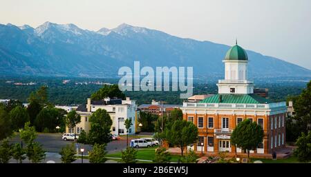 Salt Lake City Council Hall, Capitol Hill, Salt Lake City, Utah, USA Stockfoto