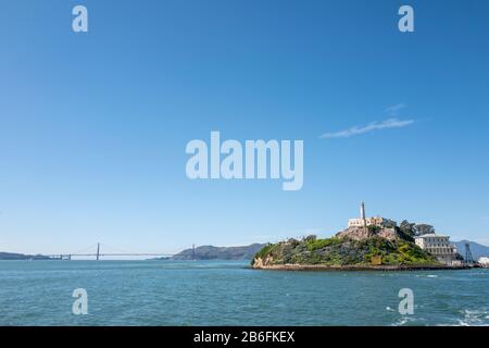 Alcatraz Bundesgefängnis in San Francisco, Kalifornien, USA Stockfoto