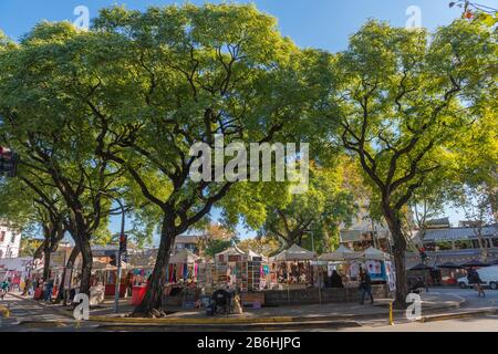 Offener Markt, Bezirk Palermo, Buenos Aires, Argentinien Stockfoto