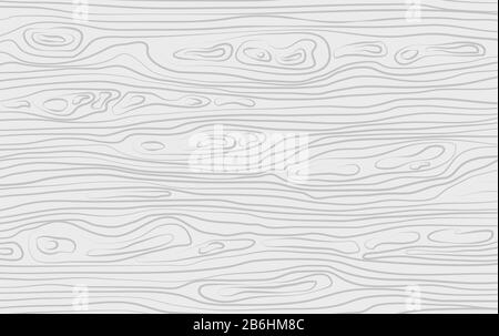 Weiße horizontale Holz schneiden, Schneidebrett, Tisch oder Boden. Holz Textur. Vector Illustration Stock Vektor