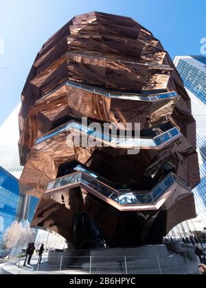 Das Schiff, Hudson Yards, New York City Stockfoto