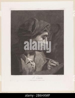 Der Evangelist Lucas mit os S Lucas (Titelobjekt) Der Evangelist Lukas mit OSS. Lucas (Titelobjekt) Objekttyp: Bild Artikelnummer: RP-P-ob-36.940Katalogisreferentie: Rava (Pitteri) 100 Aufschriften / Marken: Sammlermarke, Verso, gestempelt: Lugt 240 Hersteller: Druckmaschine Giovanni Marco Pitteri (börsennotiertes Objekt) zum Gemälde: Giovanni Battista Gazzetta (auf Objekt angegeben) Anbieter von Privilegien: Senat von Venedig (angegebenes Objekt) Venedig-Datum: 1712 - 806 Physische Merkmale: Engra-Material: Papiertechnik: Engra-Messungen (Druckverfahren): Platte ed Stockfoto