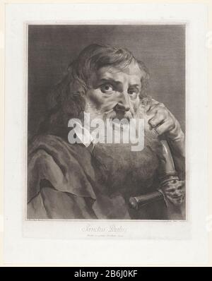 Der St Paul Sanctus Paul (Titelobjekt) Holy PaulusSanctus Paul (Titelobjekt) Objekttyp: Picture Item Number: RP-P-ob-36.928Catalogusreferentie: Rava (Pitteri) 108 Aufschriften/Marken: Sammlermarke, Verso, gestempelt: Lugt 240 Hersteller: Printer Giovanni Marco Pitteri (auf Objekt angegeben) zum Gemälde: Giovanni Battista Gazzetta (auf dem Objekt angegeben) Träger des Privilemmas: Senat von Venedig Ort Herstellung: Venedig Datum: 1712 - 815 Physische Merkmale: Engra-Material: Papiertechnik: Engra-Maße (Druckverfahren): Plattenkante: H 427 mm × W 330 mm Betreff: Der apo Stockfoto