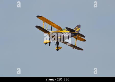 TRIG-Anzeige-Flugzeug bei Southport Airshow Stockfoto