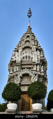 Königlicher Stupa, im Königspalast, Phnom Penh, Kambodscha Stockfoto