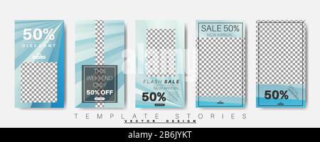 Bearbeitbare Hintergrundvorlage Für Textabschnitt. Vector Design Webbanner für soziale Medien. Postlayoutvorlage. Stock Vektor