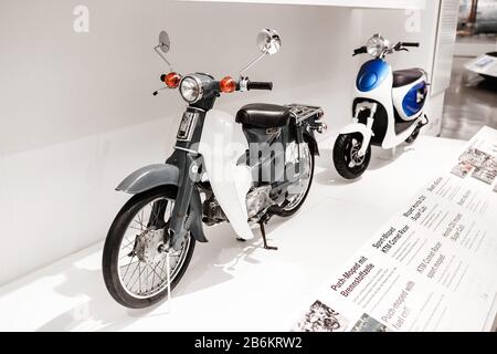 23. MÄRZ 2017, WIEN, ÖSTERREICH: Retro-Oldtimer im Technikmuseum Wien Stockfoto