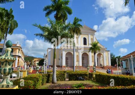 Plaza Major von Trindad Stockfoto