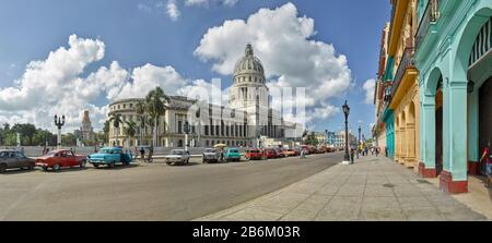 Nationale Capitol in Havanna, Kuba Stockfoto