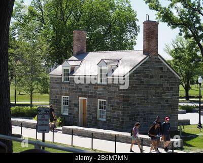 Lockkeeper's House Stockfoto