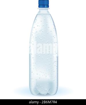 Kunststoff-Flasche Wasser Stock Vektor