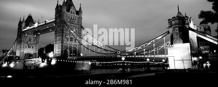 Tower Bridge, London, Vereinigtes Königreich Stockfoto