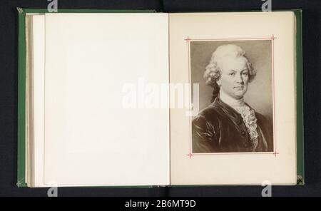 Fotoreproduktion eines Porträts von Gothold Ephraim Lessing Carl Jäger Objektart: Foto Reproduktion Seite Artikelnummer: RP-F 2001-7-862-3 Hersteller: Fotograf: Anonym zum Gemälde: Carl Hunter (denkmalgeschütztes Gebäude) dating: Etwa ab dem Jahr 1868 - oder für das Jahr 1878 Material: Papiertechnik: Albumin Druckabmessungen: Foto: H 143 mm × W 103 mmToelichtingFoto Vorderseite 32. Betrifft: Schriftsteller, Dichter, Autor: Gothold Ephraim Lessing Stockfoto
